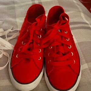 Gotta Flurt Red Sneakers